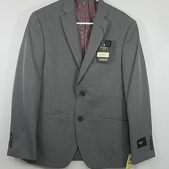 Haggar Other - Haggar Suit Jacket Slim Fit 38 Short Gray